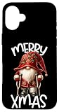 Funny Christmas Accessories For Women And Kids, Who Loves Hanging With My Gnomies. Unique Gnome Family Christmas Graphic For Women Men Kids With Broken Legs. Retro Crutches Christmas Ornament For Grandpa, Christmas Dad And Men.