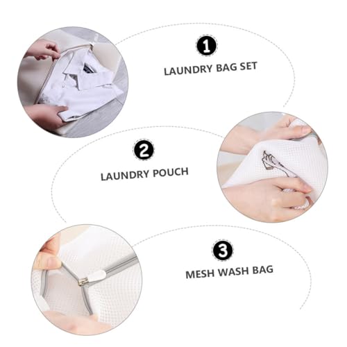 Bolsas de malla para lavandería protector de ropa delicada en lavadora para guardar 6