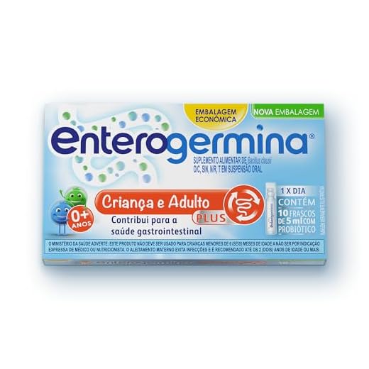 Enterogermina Plus Probiótico , 10 unidades de 5 ml