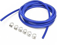 Vista 1 de Manguera universal de silicona al vacío de alto rendimiento con identificación de 18 pulgadas, 10 pies, manguera de silicona para tubos de vacío