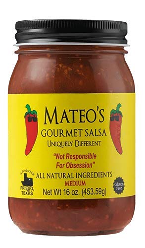 Mateos Gourmet Salsa, Medium & Mild 16 oz (Variety Pack)