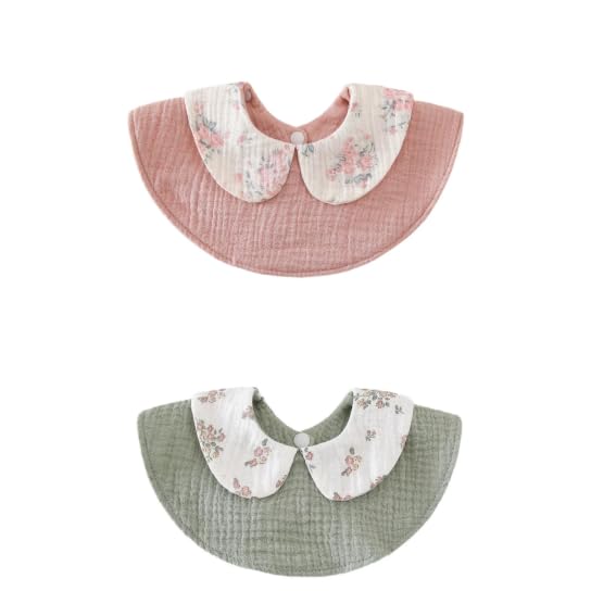 Image of SNOWIE SOFT Sleeved Bib Baby Bib with Pocket, Toddler Bib, Smock, Washable and Lightweight Waterproof Fabric, Fits Bibs for Baby 6 Months+