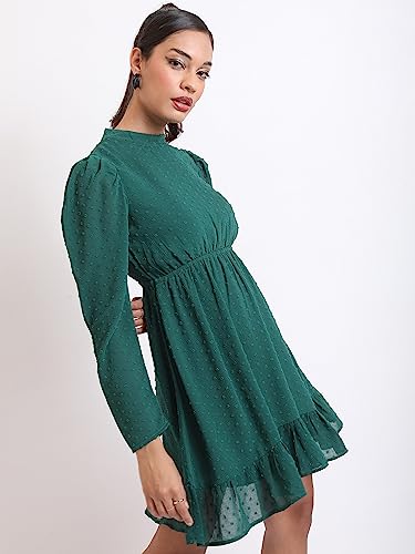Image of KETCH Women Bodycon Above Knee Regular Fit Full Sleeve Dress