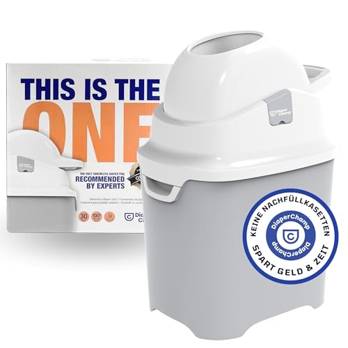 Geruchsdichter Windeleimer Diaper Champ ONE Windelbehälter funktioniert...