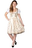 MarJo Midi Dirndl Tonja 58er Länge Cappuccino (44, Cappuccino)