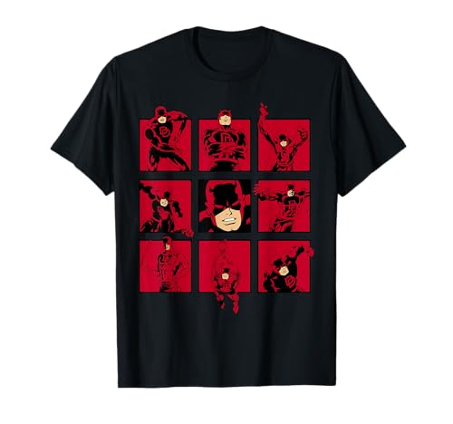Photo de Marvel Comics Retro Classic Daredevil The Man With No Fear T-Shirt