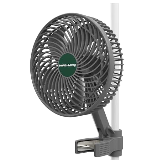 TronicXL 30W 230V Mini Grow Ventilator mit Clip Klemme und Standfuß I Mit Netzstecker I Clipventilator für Homebox Growbox Growschrank Secret Jardin GrowPro DiamondBox Zelsius Mars Hydro etc. 14 MARS HYDRO M6 Grow Ventilator Oszillierend,10 Windstufen,APP/WiFi Steuerung über iHub oder iControl Clip Ventilator Growbox Growzelt ,32DBA Leiser Lüfter für Umluft und Kühlung im Indoor Grow