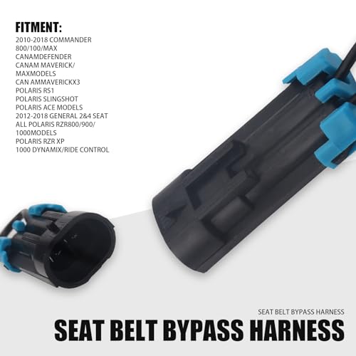 Dawfall ALL177 1 Pc Car Seat Belt Bypass Harness, Dj7024-1.5-11 Seat Belt Utilization Bypass Safety Plug, Seat Belt Assist Replacement Modification Accessory thumb #3