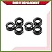 HOPESPANNER F77Z9G512AA / Fuel Injector Seal Adaptor/for Ford Explorer 1997-2010 / Durable/Metal / 6 Pcs/Black Replace Parts Vehicle Components