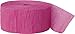 Produktbild Krepp-Papier Party-Papierschlange - 24 m - Dunkelrosa, 81ft, Hot Pink