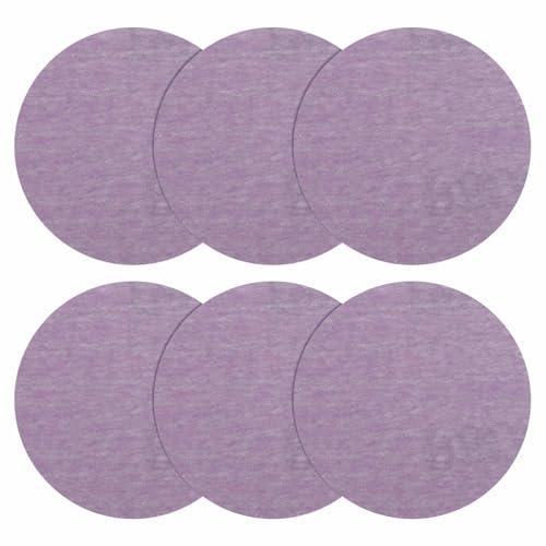 DTGN 2In 600Grit Hook and Loop Sanding Disc 30Pcs Purple Aluminum Oxide