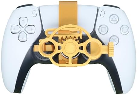 LICHIFIT Volante Mini para PS5 Controlador de Juego de Carreras S...
