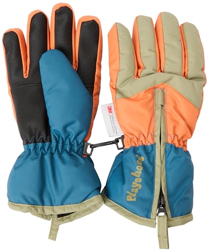 Playshoes Finger-handschuh Unisex Kinder Winter-Handschuhe, Petrol...