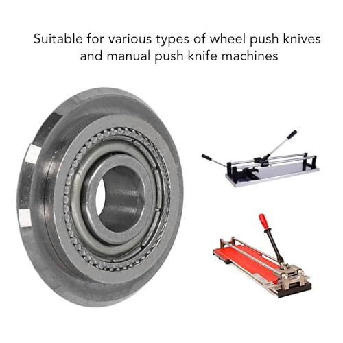 Tile Cutter Wheel 2 To 20mm Thick Tiles Cutting Blade Replacement with Bolt and Lock Nut for Wall Floor Tiles Glass (2 Packs) - Image 3