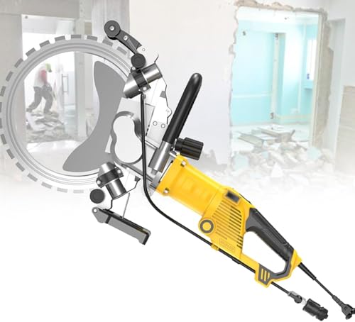 Annuod Sierra Circular Eléctrica para Demolición De Muros, Sierra Circular Industrial, Motor Sin Escobillas De 5000 W, Profundidad De Corte De 29 Cm/39 Cm.(Ac8500)