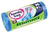 Handy unidades Handy Bag Bolsas de Basura, 30 l, con Autocierre - 15 Unidades