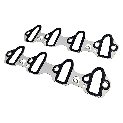 Image of Partsflow Intake Manifold Gasket For Buick Rainier For Cadillac Escalade ESV For Cadillac Escalade EXT For Cadillac Escalade For Chevrolet Colorado For Chevy SSR For Chevy Tahoe 4.8L,5.3L,6.0L,6.2L
