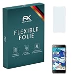 atFoliX Schutzfolie kompatibel mit Homtom HT37 Folie, ultraklare & flexible FX Bildschirmschutzfolie (3X)