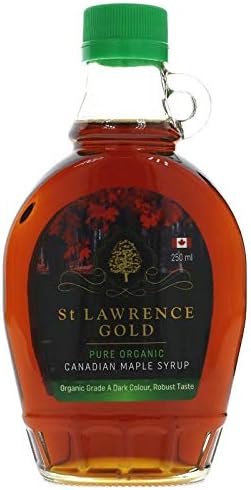 ST LAWRENCE GOLD | Og Maple Syrup Grade A Dark | 8 x 250ml (UK)