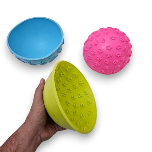 Orien, Tigela de Lamber p/Cães e Gatos Comedouro Lento Orien Cor:Verde