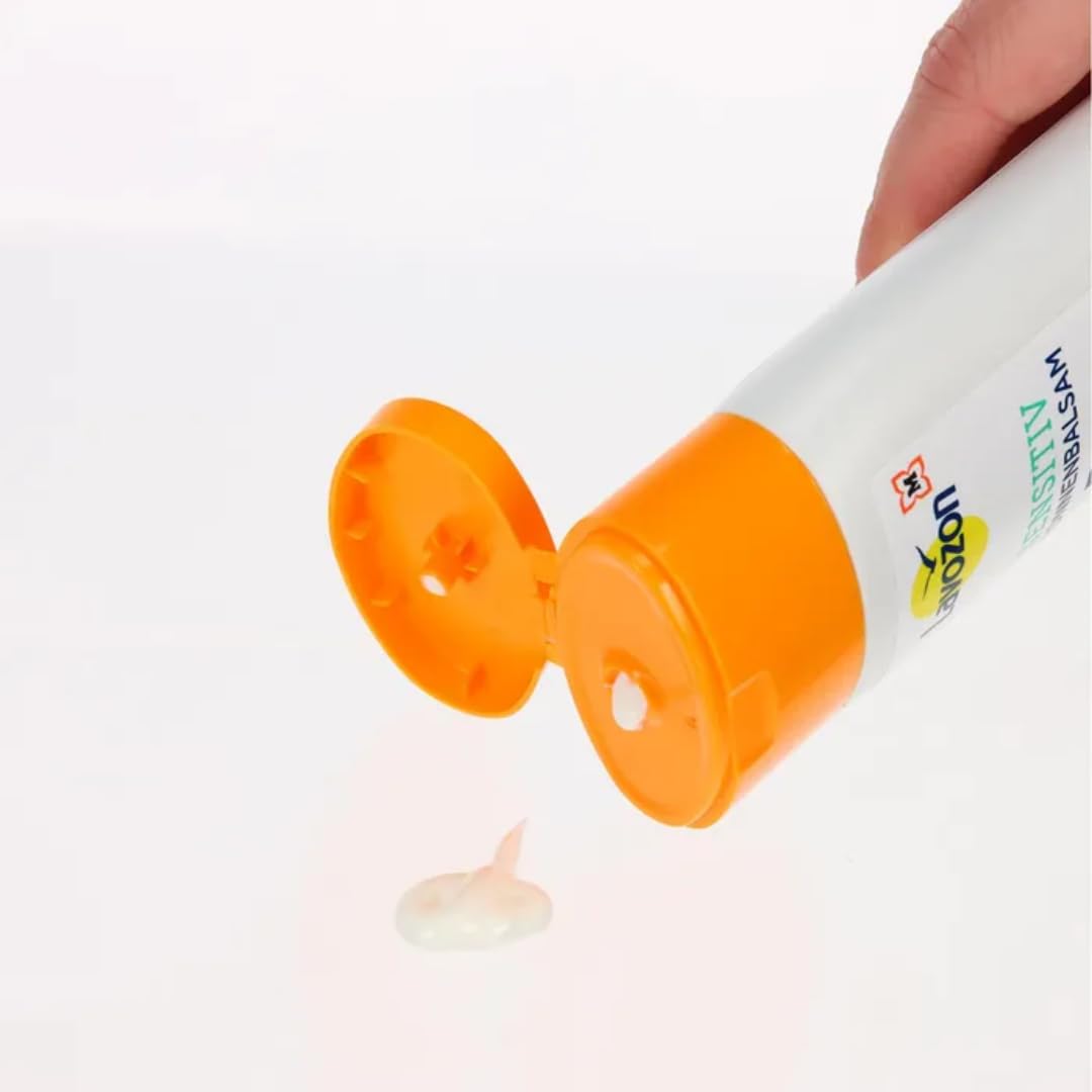 Sonnencreme LAVOZON Sensitiv Sonnenbalsam, LSF 50, 200ml, wasserfest, 4 Er