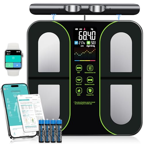Balance d'analyse corporelle 8 électrodes pour évaluer la masse musculaire et l'IMC