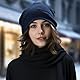 Beanie-Unifarbe-Gelb, one size