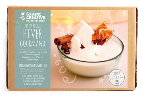 Graine Créative Kit DIY Bougie Hiver Gourmand