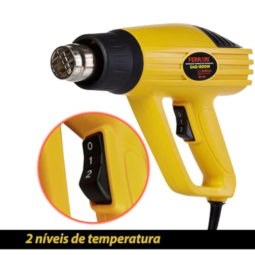 Soprador térmico de ar quente saq-1500w - 127v