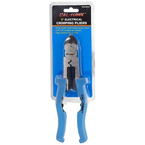 Cal Hawk Tools CPL08CP Electrical Crimping Pliers Cover
