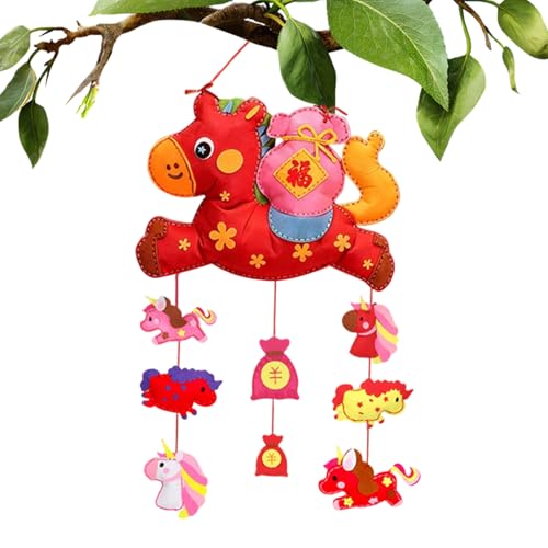 dewdat Coffret De Pour Adultes, Loisir Créatif Interactif Sur Le Thème Du Cheval, Main pour, Pour Enfant Fille Loisirs Quotidien Fêtes Anniversaire Et Noël En Intérieur