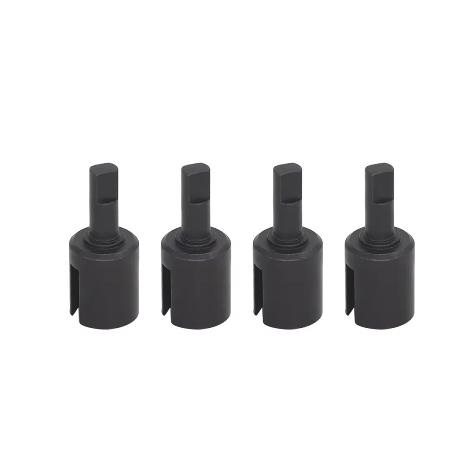 Accesorios coches RC per Tamiya per TT01 per TT02 1/10 RC Parti di AutomobiliHarden Steel Metal Drive Shaft Gearbox Joint Cup Differenziale Wheel Axle(1 Set)