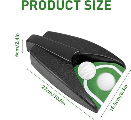 Nicoone Golf Automatic Putting Cup,Portable Golf Return Machine for ...