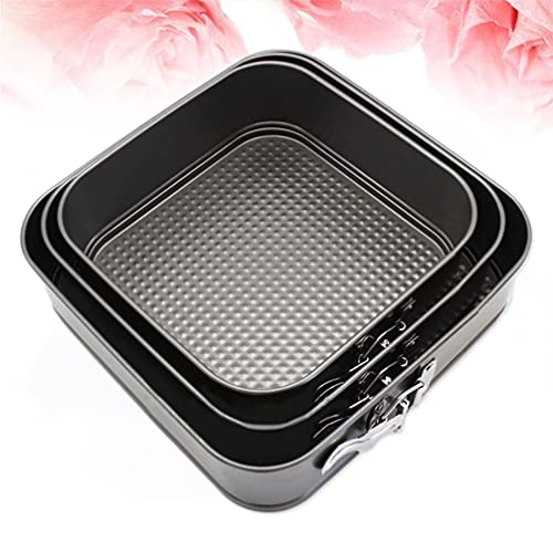 Ultnice 3Pc Springform Pan Set Deep Baking Pans Sets Bakeware Set Cake Baking Mold Loaf Pan Square Pan Cake Pan Muffin Molds Baking Supplies For Inside Indoor Home #TOP4