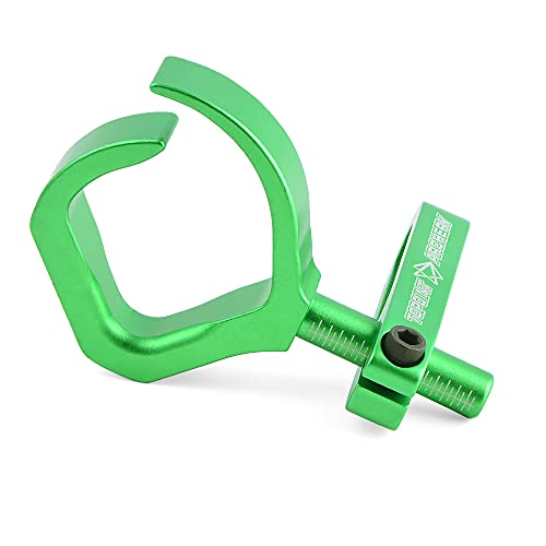 AMEYXGS Bowfishing Arrow Rest?semi-Closed frameanodized Aluminum (Green)