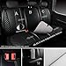 CAR PASS Waterproof Leather Back Seat Covers, Nappa PU Leather Rear Seat Bench Cushioned Breathable Back Row Protector Universal Fit for Car Sedan SUV Pickup Truck, Backseat Rear (Black)