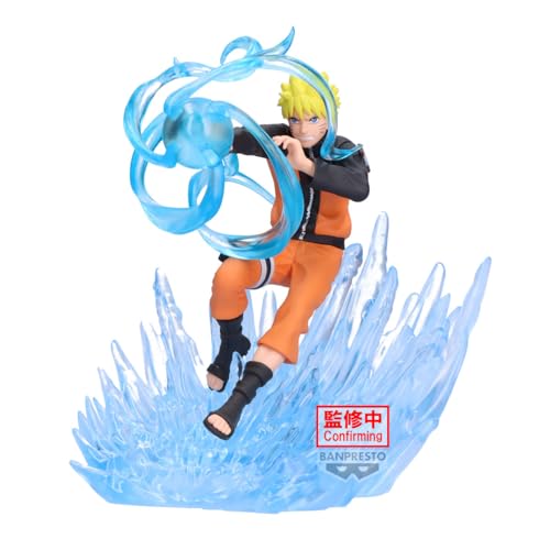 Banpresto Figura de Accion Naruto Uzumaki Naruto Shippuden - Combination Battle2 14cm - PZ69758P Multicolor - Figura Coleccionable - Ideal para los fanáticos del Anime