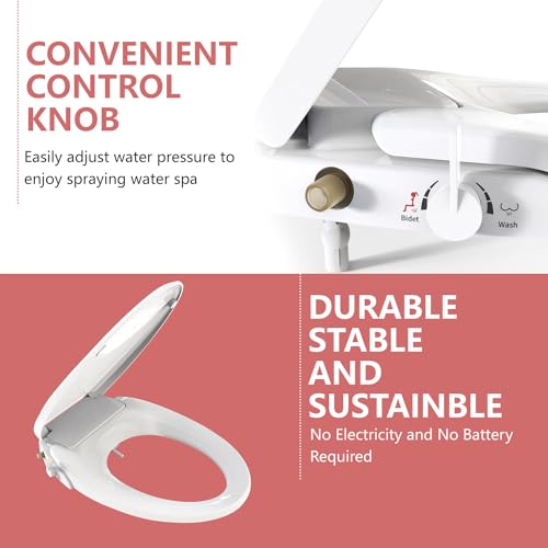 Relyblo NON ELECTRIC BDIET SEAT Bidet Seat, Non-Electric Bidet Toilet Seat Swash Seat thumb #2