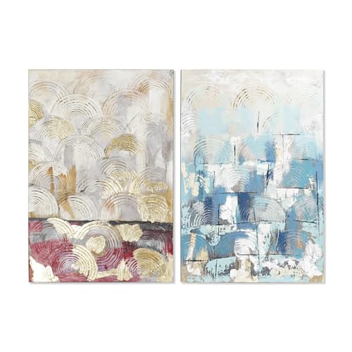 CUADRO LIENZO PINO 80X3,5X120 ABSTRCTO 2 SURT.