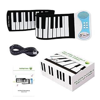 KEMNGO Clavier de Piano Enroulable à 37 Touches, Clavier de Piano électrique numérique for Enfants débutants, Piano… - Les Beatles, Paul McCartney, John Lennon, RIngo Starr, George Harrison