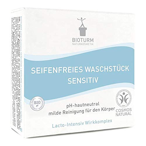 Barre de lavage sans savon sensible 100g pour hygiène douce