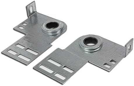 Garage Door End Bearing Plate Residential Bracket - One Pair (L&R)