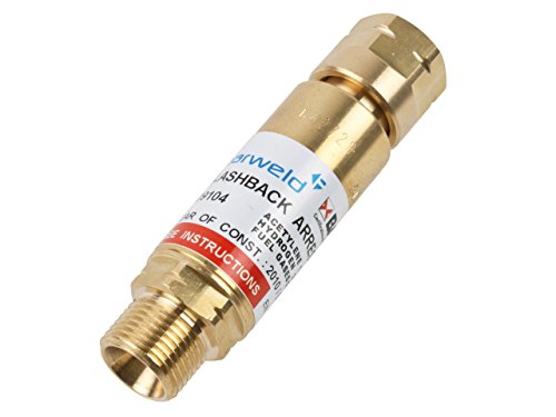 Parweld Flashback Arrestor 3⁄8” BSP Fitting In-Line Fuel (Acetylene, Propane)