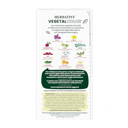 Vegetal Color Cherry Red Power Herbatint 100g - 3