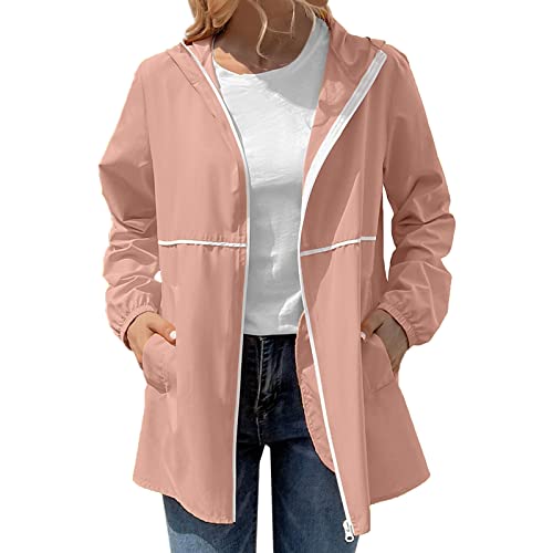 Chaqueta cortavientos para mujer ideal para viajes y caminatas