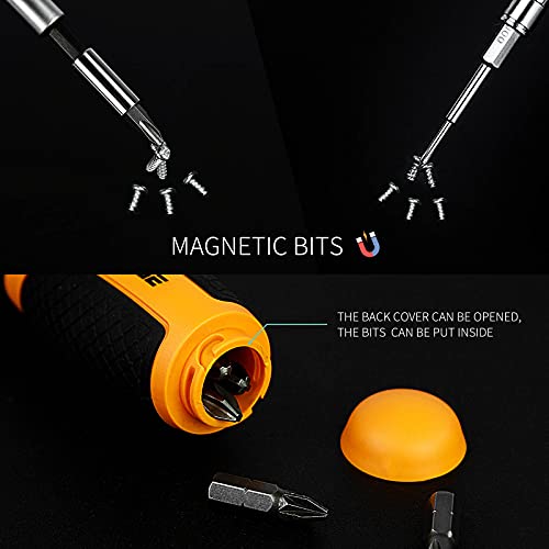 Ironcube Ratcheting Screwdriver Bit Set With Socket Set 56-Piece, Magnetic Bits With Storage Case，Suitable For Home Maintenance #TOP4