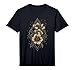 Botanical Harmony Minimalist Flower Graphic Performance T-Shirt