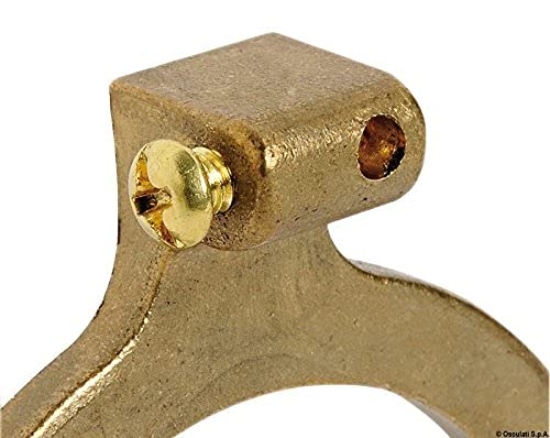 Passe-coque Osculati 21/2 laiton jaune, l'excellence de la plomberie marine