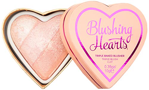 I Heart Makeup Blushing Hearts Blusher Peachy Pink Kisses