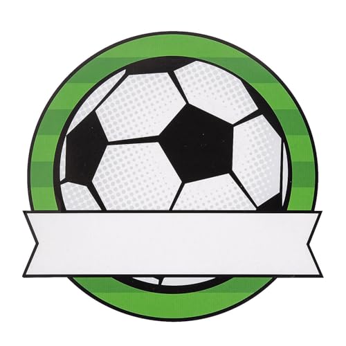 Fun Express Bulk 50 Piece Team Spirit Soccer Name Cutouts